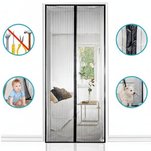 Cortina Mosquitera Para Puertas